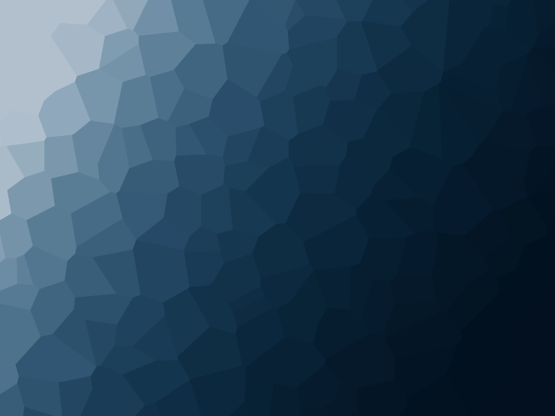 Generated Voronoi background image with white to blue to dark blue gradient